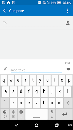 HTC Sense Input screenshot 1