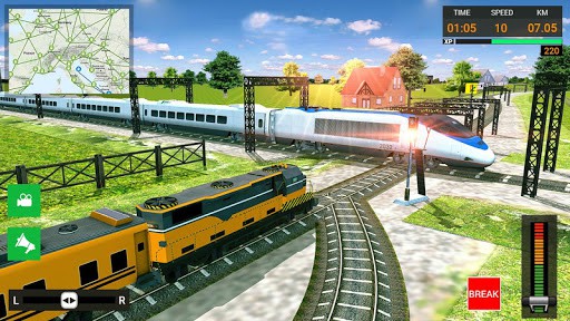 火车模拟器免费 - Euro Train Simulation Free 2019 screenshot 2