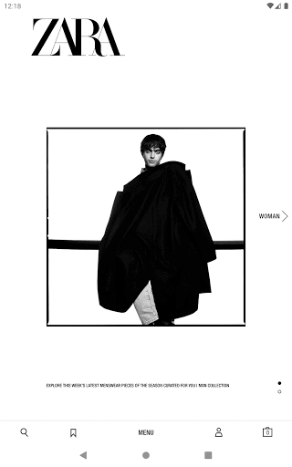 Zara screenshot 2