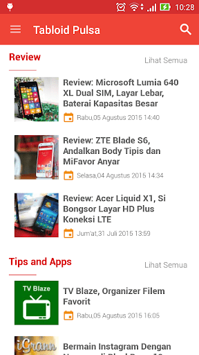 Tabloid PULSA screenshot 1