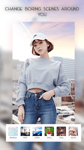 InstaSweet Blue Sky - Photo Editor & Filter of Sky screenshot 2