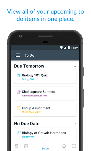 Canvas Student screenshot 1