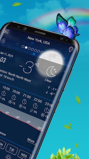 实时天气 - 天气预报 2019 screenshot 2