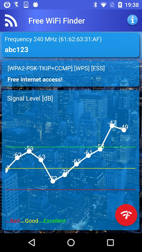 发现您附近的免费Wi-Fi screenshot 1