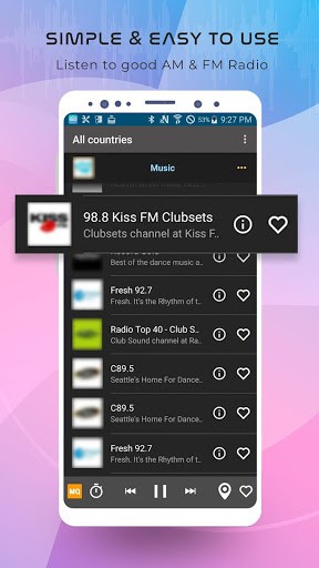 Radio Live - Music and Radio FM screenshot 2
