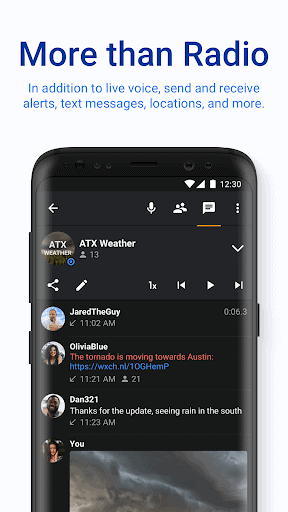 Zello PTT Walkie Talkie screenshot 2