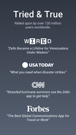 Zello PTT Walkie Talkie screenshot 3