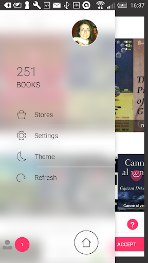 Bookari Free Epub PDF 电子书阅读器 screenshot 1
