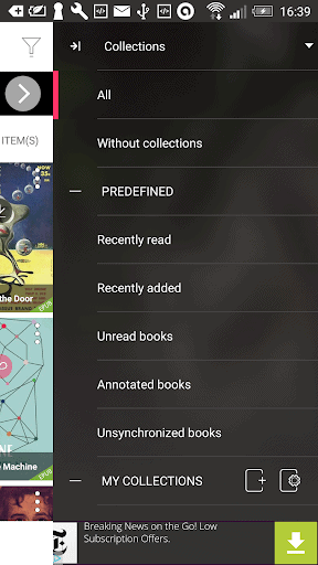 Bookari Free Epub PDF 电子书阅读器 screenshot 3