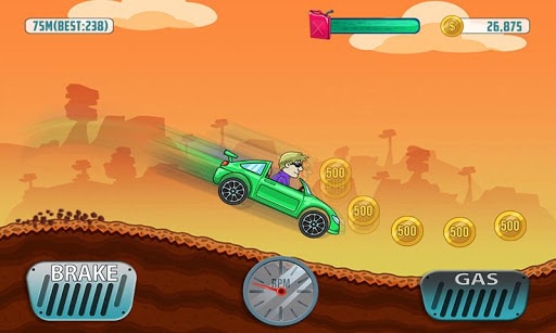 Mountain Car Climb screenshot 1