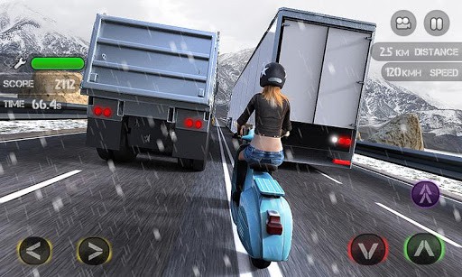 Race the Traffic Moto screenshot 2