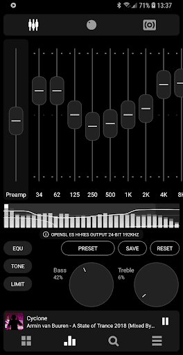 Poweramp screenshot 2