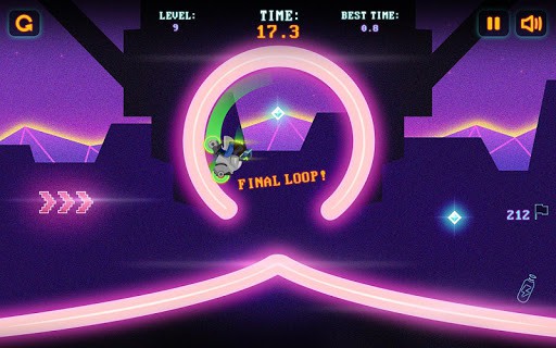 Neon Motocross screenshot 3