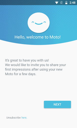 摩托罗拉通知 screenshot 2
