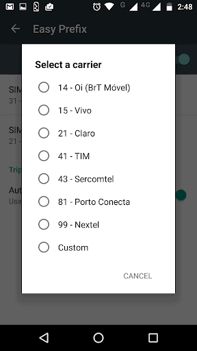 摩托罗拉区号自动识别 screenshot 2