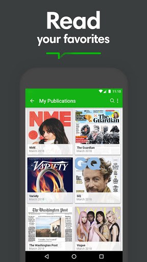 PressReader (preinstalled) screenshot 1
