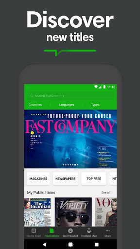 PressReader (preinstalled) screenshot 2