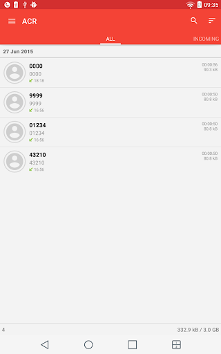 电话录音机 - ACR screenshot 7