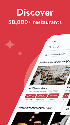 OpenTable: Restaurants Near Me screenshot 1