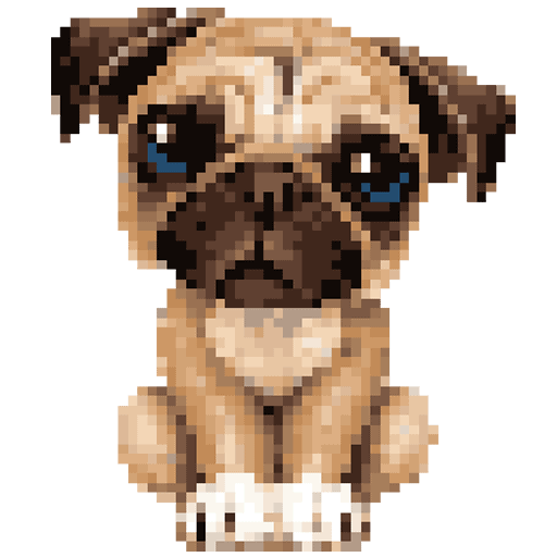 独角兽 - 按数字和像素艺术着色的颜色