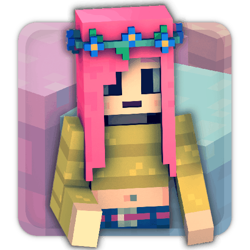 女孩方块世界的探索