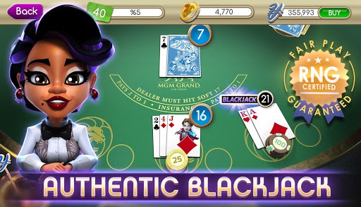 《myVEGAS Blackjack 21》：免费赌城赌场牌局游戏 screenshot 7