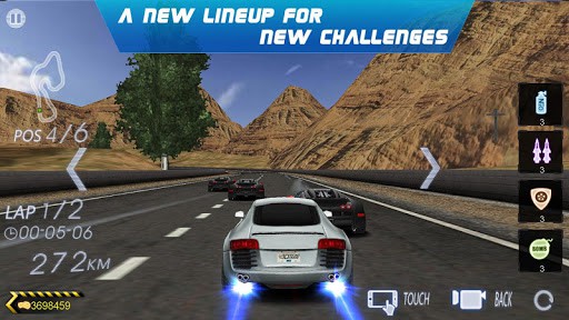 3D飆速飛車 - Crazy Racer 3D screenshot 2