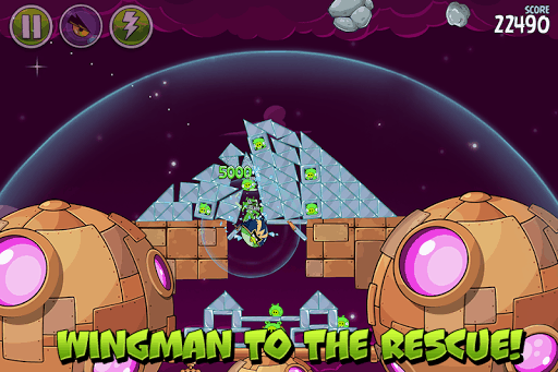 Angry Birds Space screenshot 1