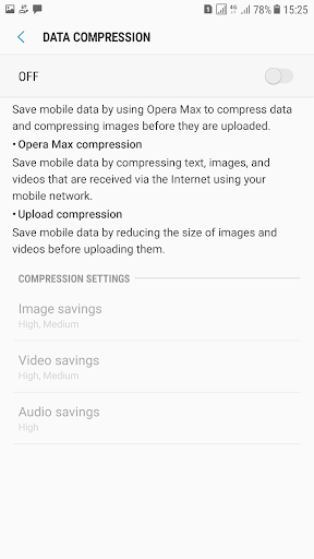 Ultra data saving screenshot 1