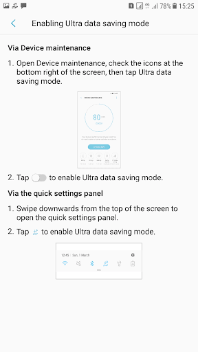 Ultra data saving screenshot 3