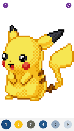 Pixel Art - 按编号上色的着色书 screenshot 1