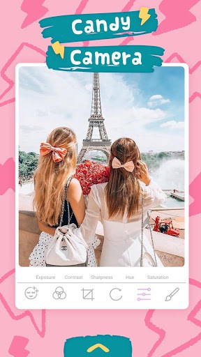 Selfie Sticker Beauty - Selfie Candy Camera screenshot 3