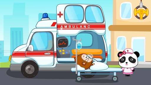 宝宝学交通工具-儿童识字认物,拼图,贴纸游戏,学习汽车 screenshot 1