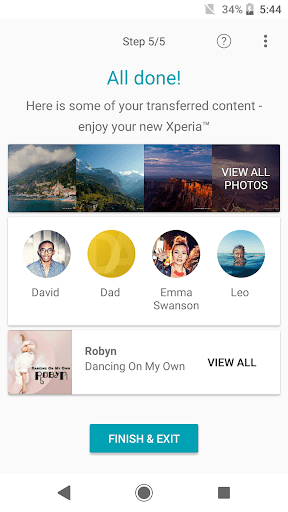 Xperia Transfer Mobile screenshot 4