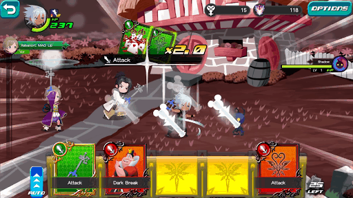 KINGDOM HEARTS Uχ Dark Road screenshot 2