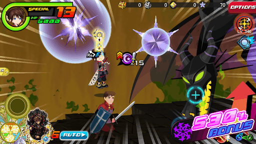 KINGDOM HEARTS Uχ Dark Road screenshot 6