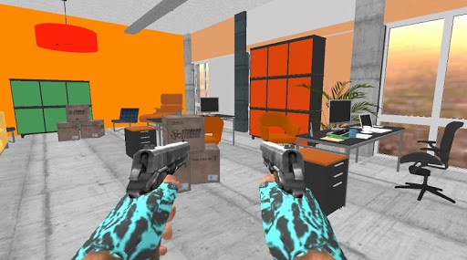 Granny Kick Neighbor - 枪战 screenshot 1