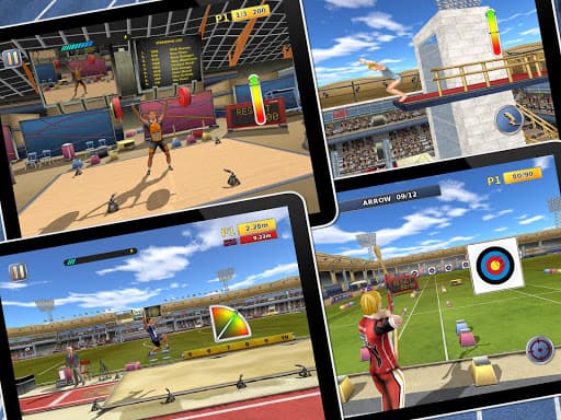 竞技体育: Athletics 2 - Free screenshot 6