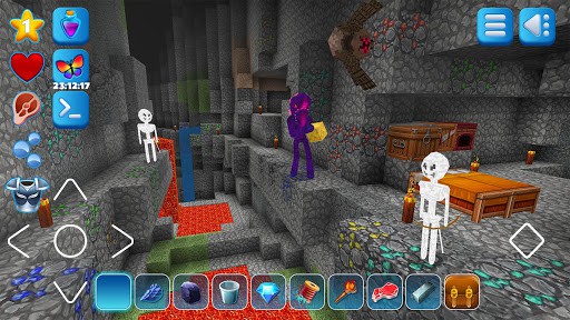 RealmCraft Block Craft: Free with Minecraft Skins screenshot 1