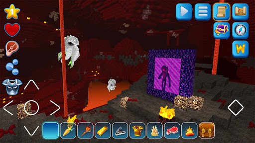 RealmCraft Block Craft: Free with Minecraft Skins screenshot 2