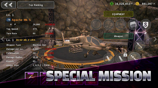 GUNSHIP BATTLE：直升機 3D Action screenshot 1