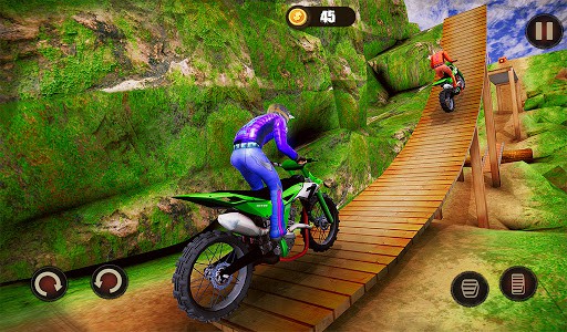 自行车赛车-2020年极速免费特技3D screenshot 8