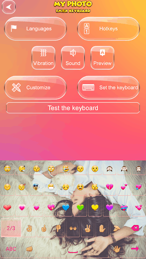 照片鍵盤主題 screenshot 3