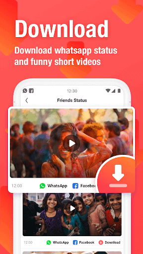 VMate Status 2019- Video Status& Status Downloader screenshot 1