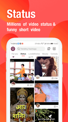 VMate Status 2019- Video Status& Status Downloader screenshot 2
