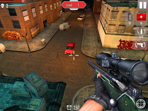 狙击手射击战争3D screenshot 7