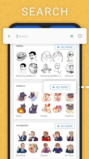 Stickers Cloud +500包 (WAStickerApps) screenshot 1