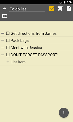 InkPad 記事本 - 筆記 - 要做到 screenshot 1