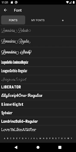 Phonto 照片上的文字 screenshot 2