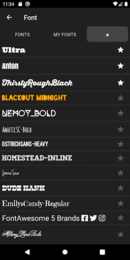 Phonto 照片上的文字 screenshot 3